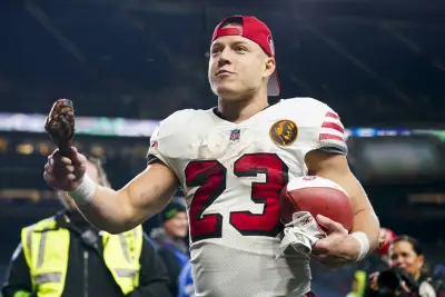 49ers pregame: Christian McCaffrey will play through calf issue against Seahawks