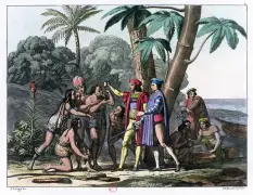 Trump saves Columbus Day from “left-wing arsonists”